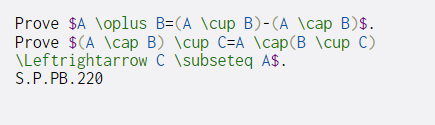 Solved Prove $A Toplus B=(A Cup B)-(A \cap B)$. Prove $(A | Chegg.com