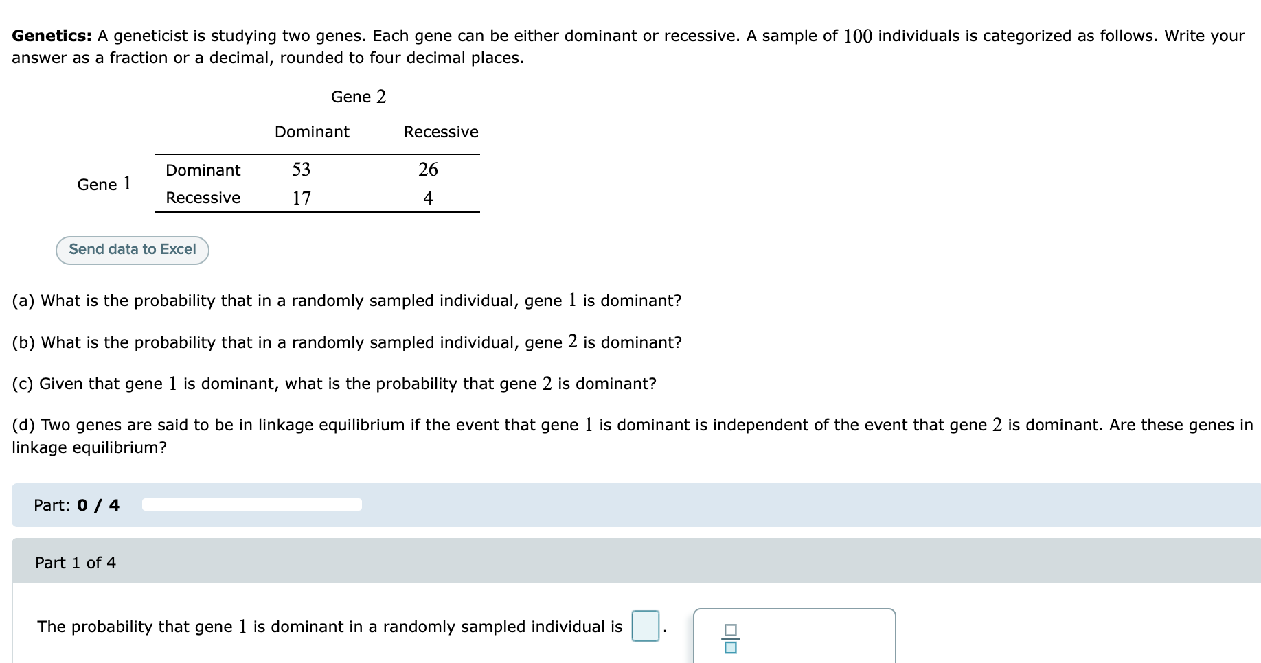 solved-genetics-a-geneticist-is-studying-two-genes-each-chegg