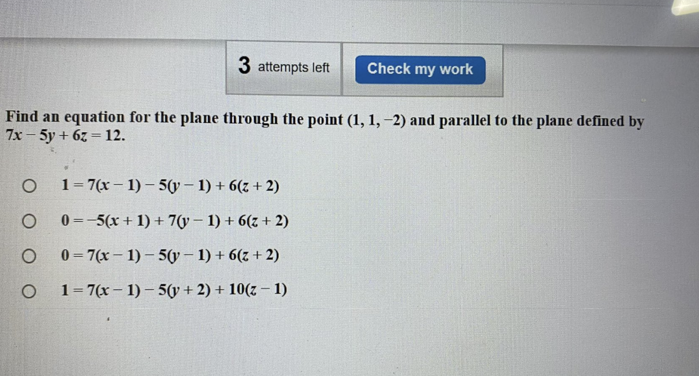 Solved 3 Attempts Left Check My Work Find An Equation For Chegg Com