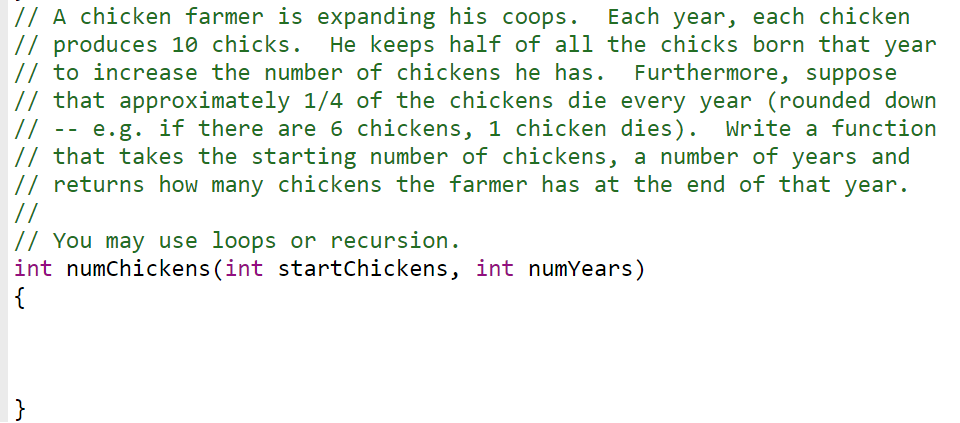 Solved // A Chicken Farmer Is Expanding His Coops. Each | Chegg.com