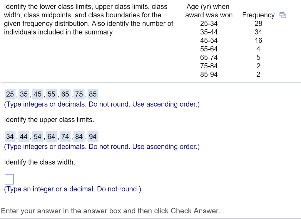 solved-ldentify-the-lower-class-limits-upper-class-limits-chegg