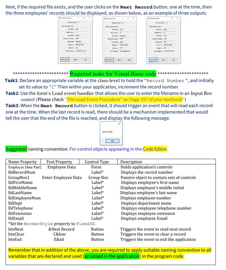 Solved Assignment \# 2: (15 points) (Employee Data Part2) | Chegg.com