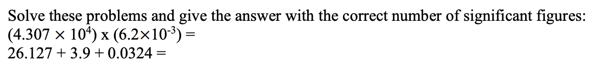 Solved Solve these problems and give the answer with the | Chegg.com