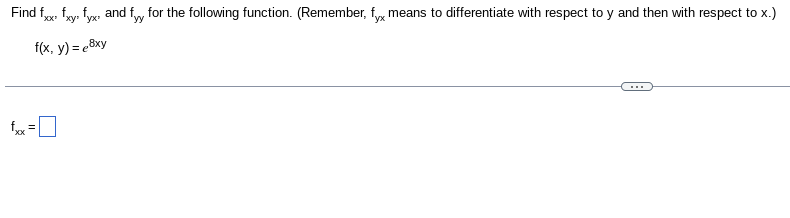 solved-find-fxx-fxy-fyx-and-fyy-for-the-following-function-chegg