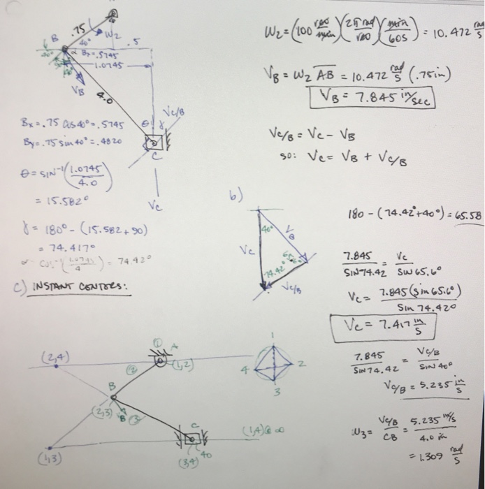 Solved 1. For the shearing mechanism in figure below, and | Chegg.com