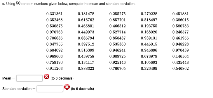 solved-e-using-50-random-numbers-given-below-compute-the-chegg