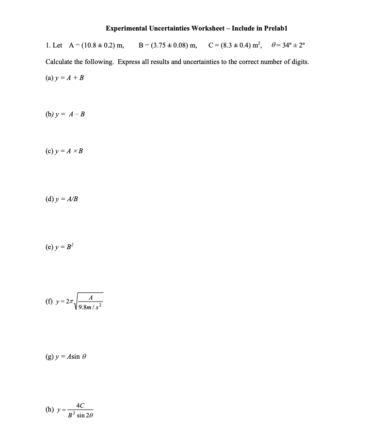 Solved Please help with calculating experimental | Chegg.com