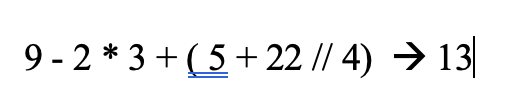 Solved In python, I've been told PEMDAS can work when | Chegg.com