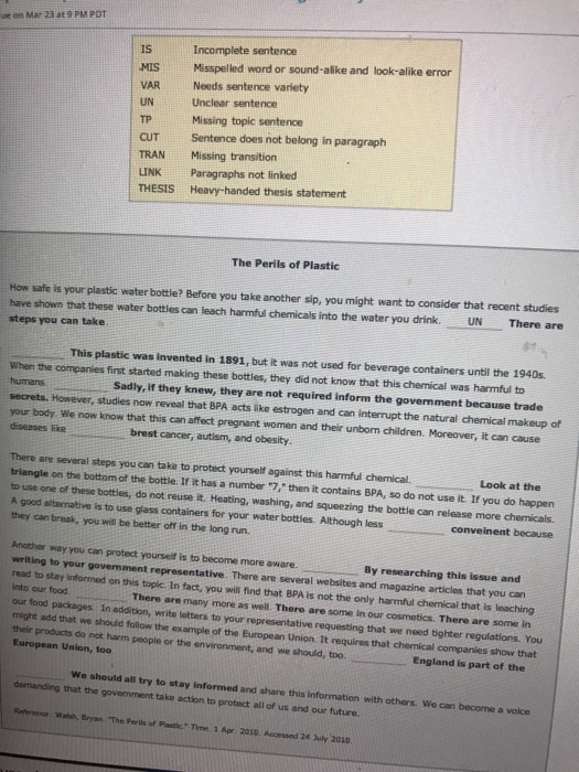 ue on Mar 3 at 9 PM PDT IS e sentence lookalike