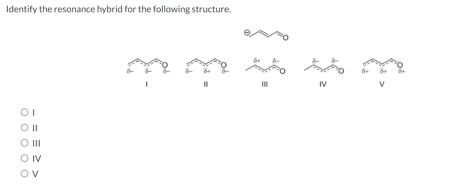 Solved Identify The Structure That Shows The Correct Chegg Com