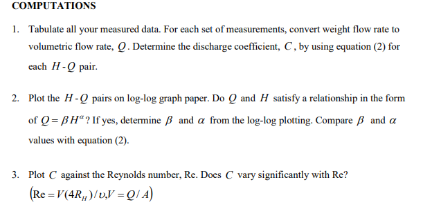 Flow Over A Right Angled Triangular Weir Is Shown Chegg Com