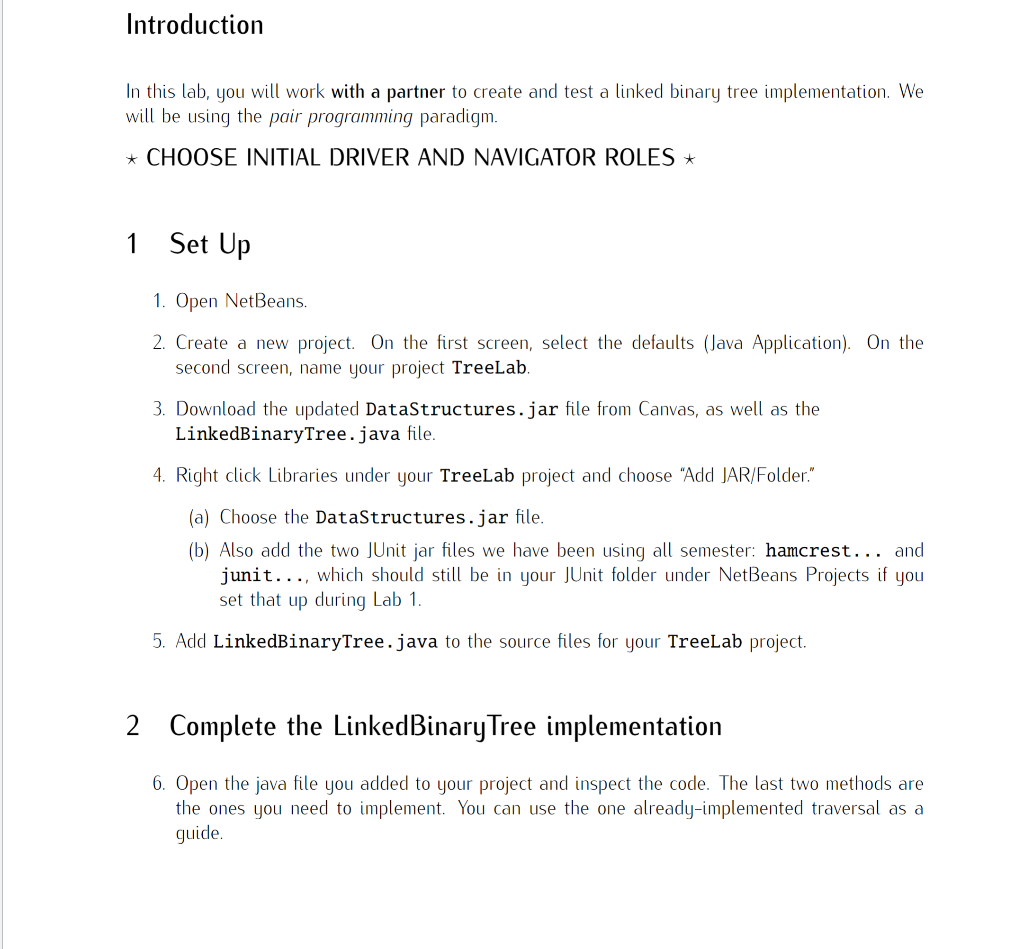 Introduction In this lab, you will work with a | Chegg.com