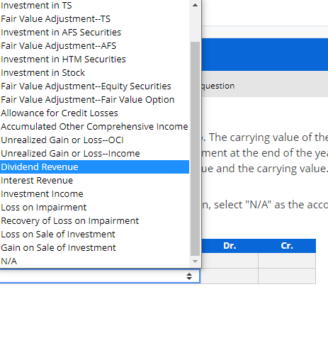 Solved Adjusting AFS Securities to Fair Value Tracking Co. | Chegg.com
