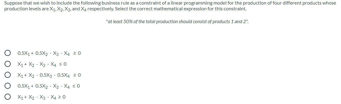 Solved Definition: In linear programming problems, a | Chegg.com