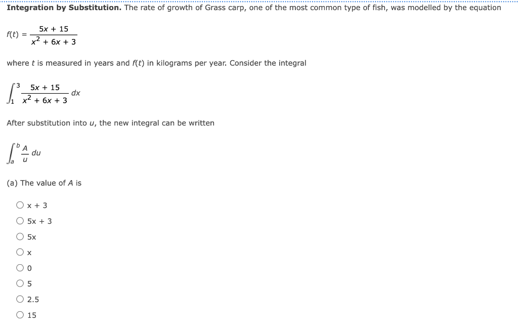 solved-integration-by-substitution-the-rate-of-growth-of-chegg