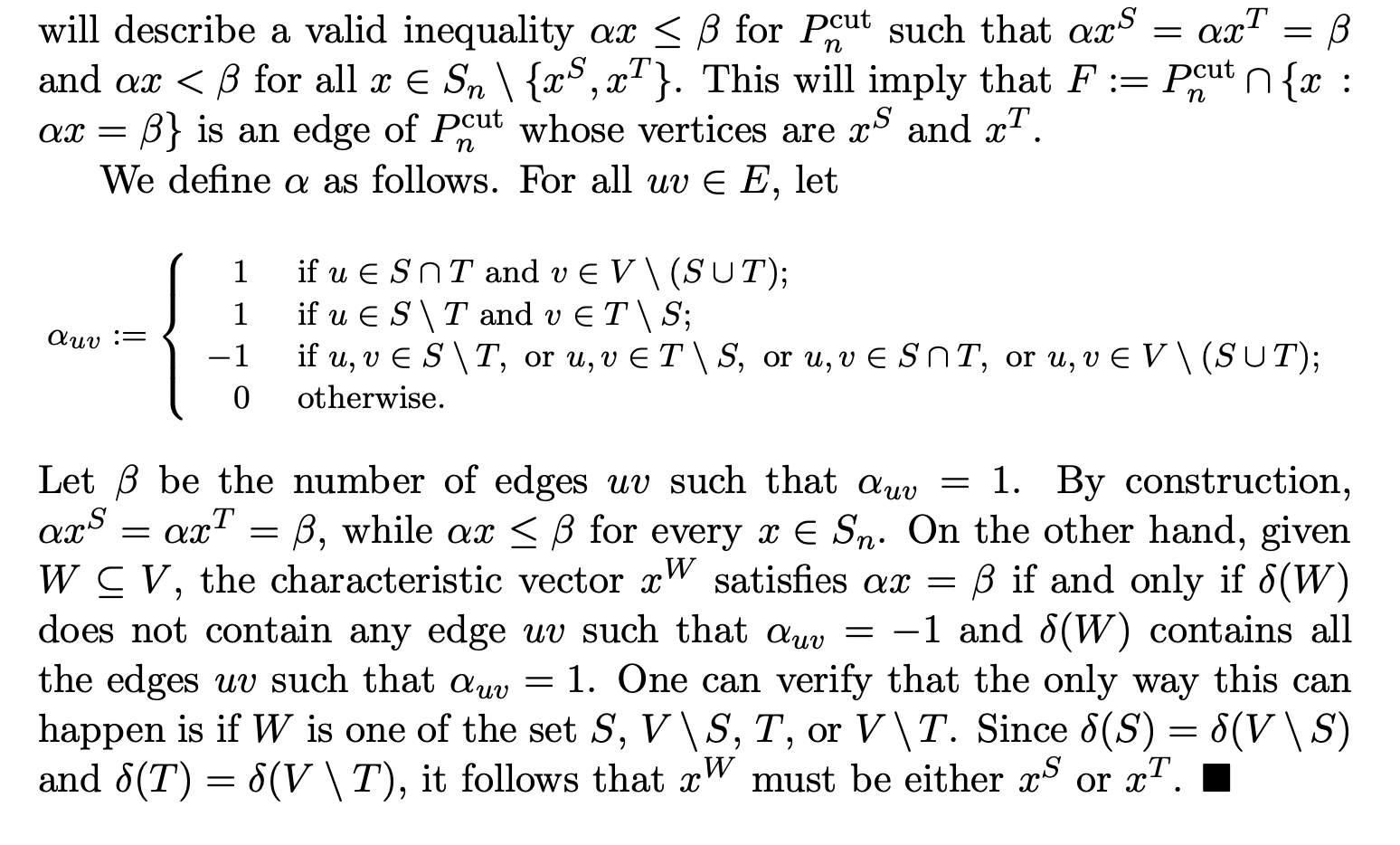 Consider The Cut Polytope Of Example 3 36 In The T Chegg Com