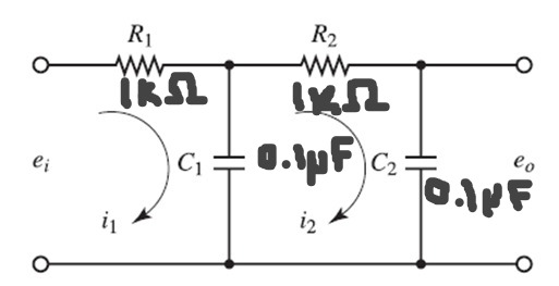 Solved Figura 1 Circuito Rc En Cascadamuchos Sistemas 8969