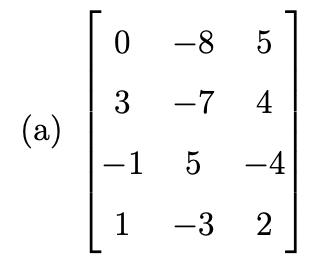 Solved Linear Algebra Determine whether the columns of each | Chegg.com