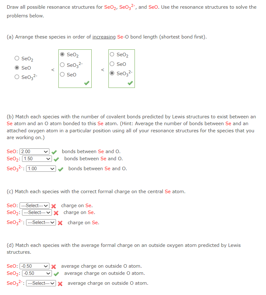 Solved Draw All Possible Resonance Structures For | Chegg.com