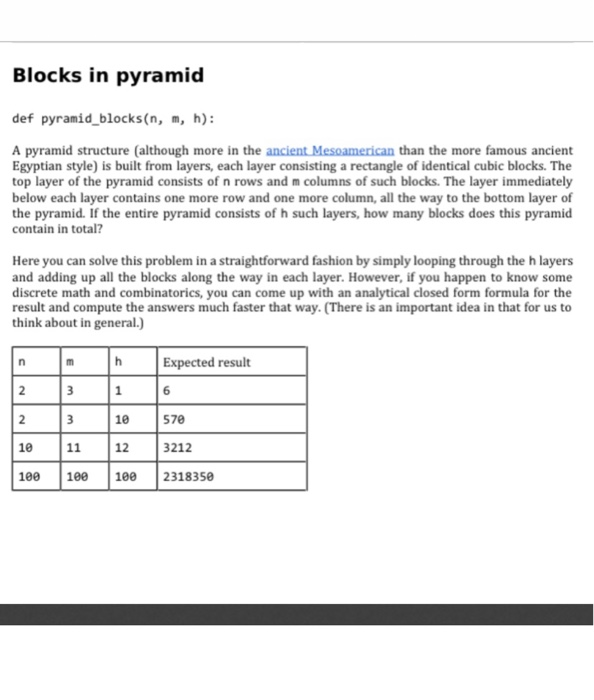 Solved Blocks Pyramid Def Pyramidblocks N M H Pyramid Structure Although Ancient Mesoamerican Fam Q