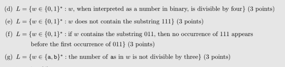 Solved Write down regular expressions for the following | Chegg.com