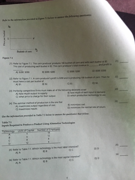 Solved Refer to the information provided in Figure 7.1 below | Chegg.com