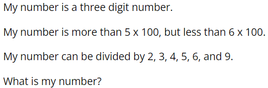 Solved My number is a three digit number. My number is more | Chegg.com