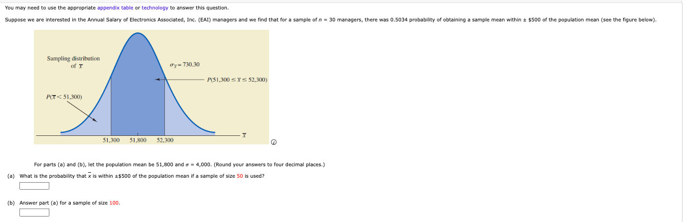 Solved For Parts (a) And (b), Let The Population Mean Be | Chegg.com