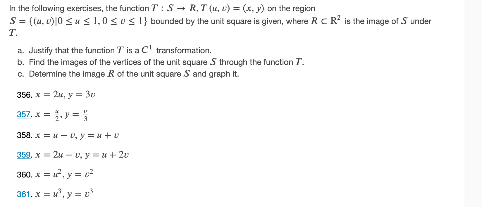 Solved In The Following Exercises, The Function | Chegg.com