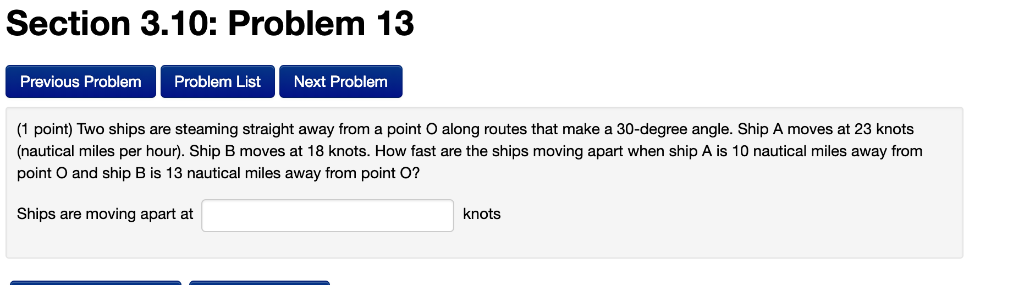 Solved Section 3.10: Problem 13 Previous Problem Problem | Chegg.com