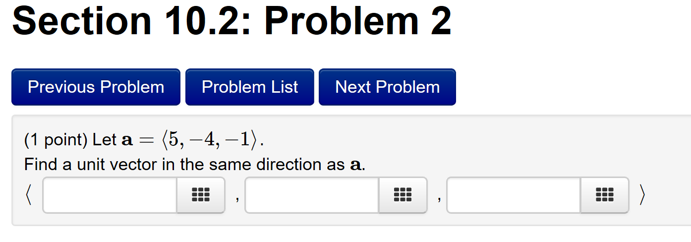 Solved Section 10.2: Problem 2 Previous Problem Problem List | Chegg.com