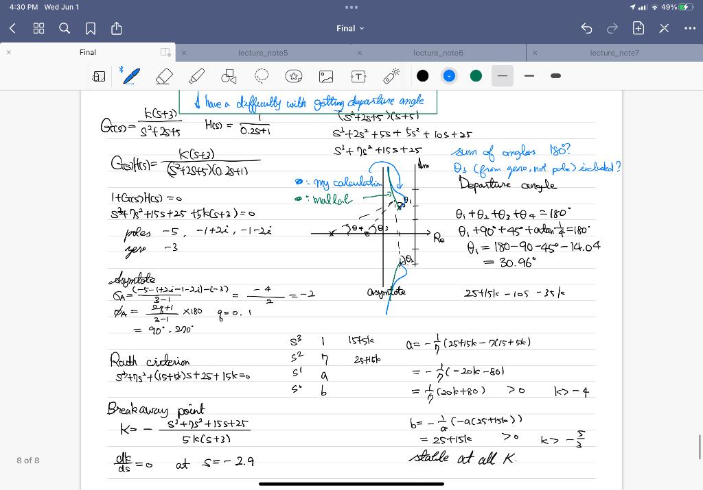 Solved Hello, it's control engineering and I have a problem | Chegg.com