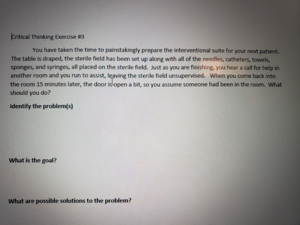 the power of critical thinking exercise 3 3 answers