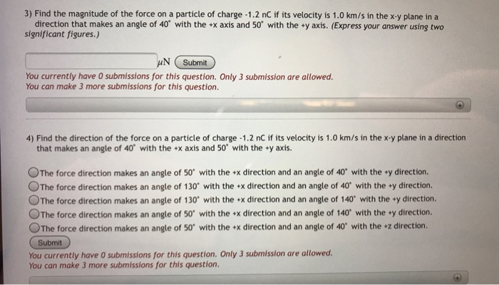 Solved There is a uniform magnetic field of magnitude 2.2 T | Chegg.com