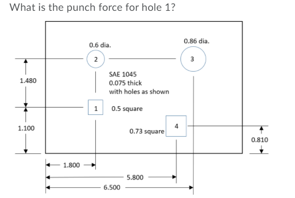 Medium Square (1) Punch
