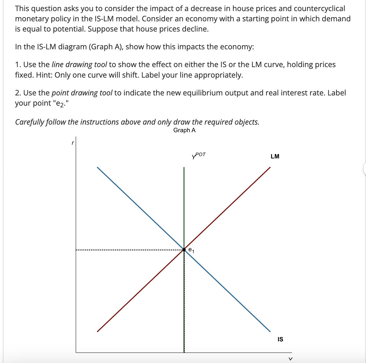 Solved This question asks you to consider the impact of a | Chegg.com
