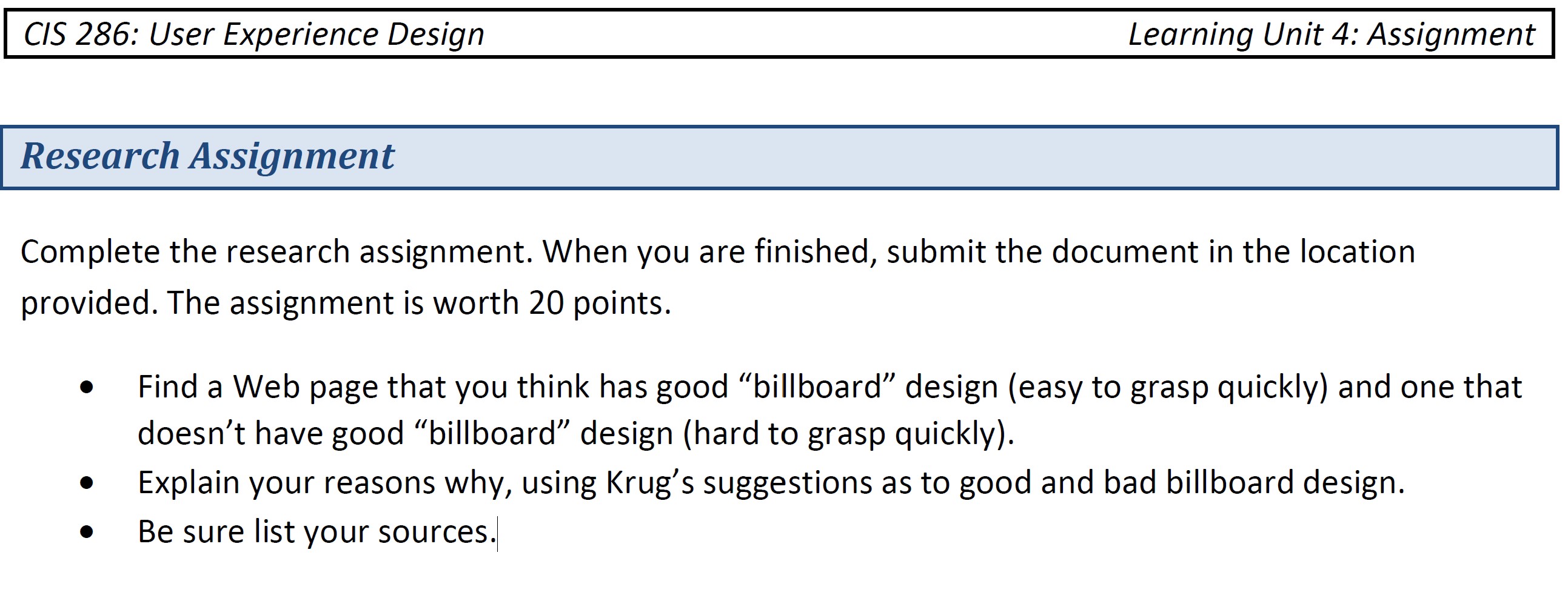 Solved Unit 4 - Research Assignment - Need help on this | Chegg.com