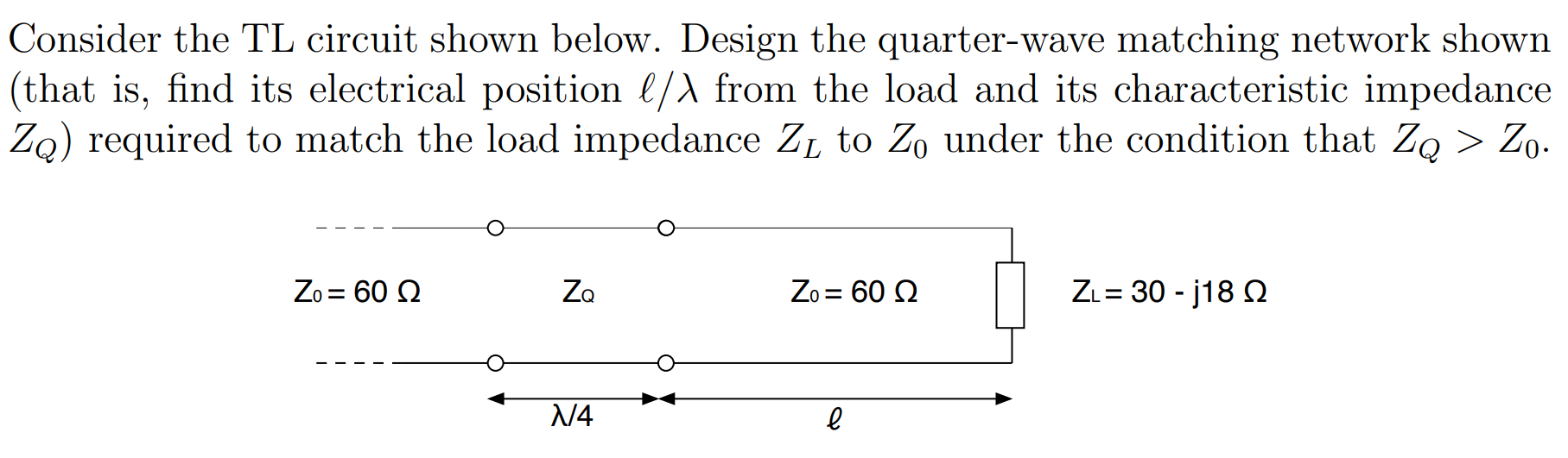 Solved Consider the TL circuit shown below. Design the | Chegg.com