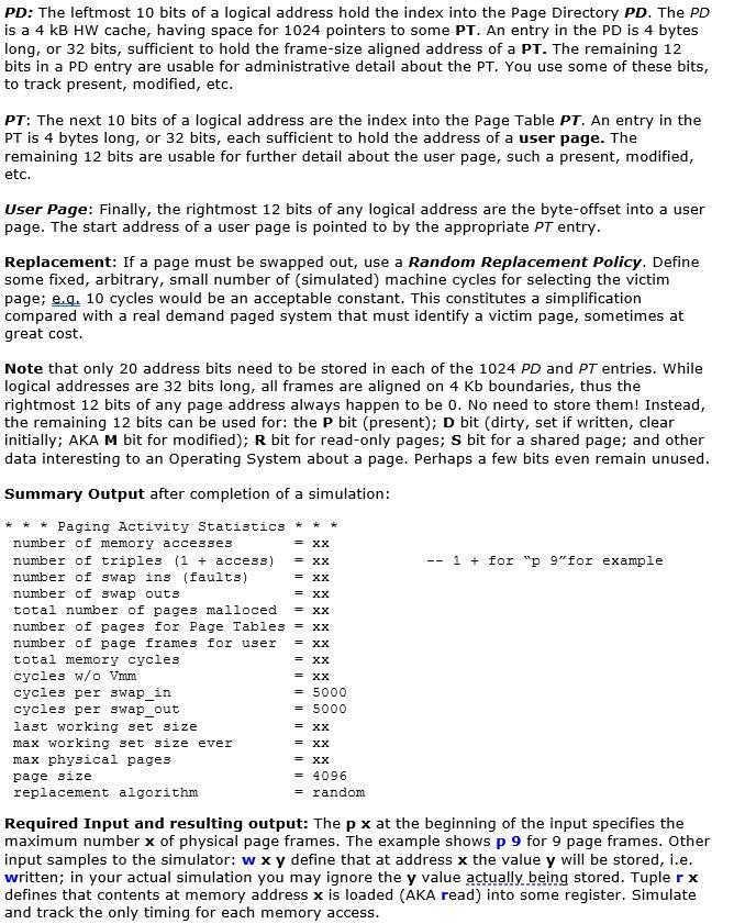 Solved General Rules: Use a high-level programming language, | Chegg.com