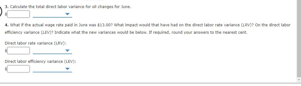 Solved Calculating the Direct Labor Rate Variance and the | Chegg.com
