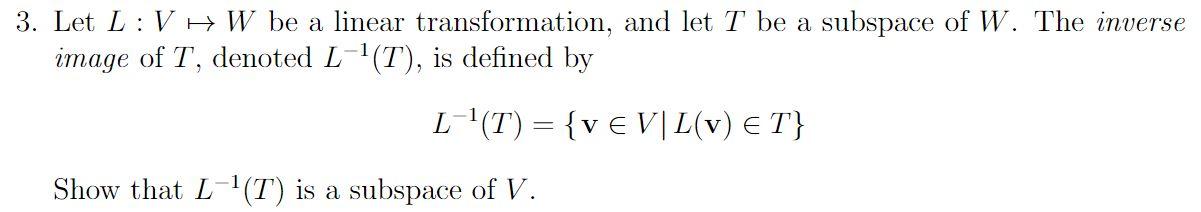 Solved 4 Let L Be The Linear Transformation Mapping P2 Into 8901