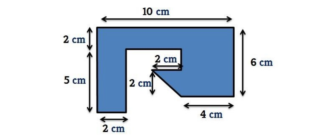 Solved Determine by the centroid of the following composite | Chegg.com