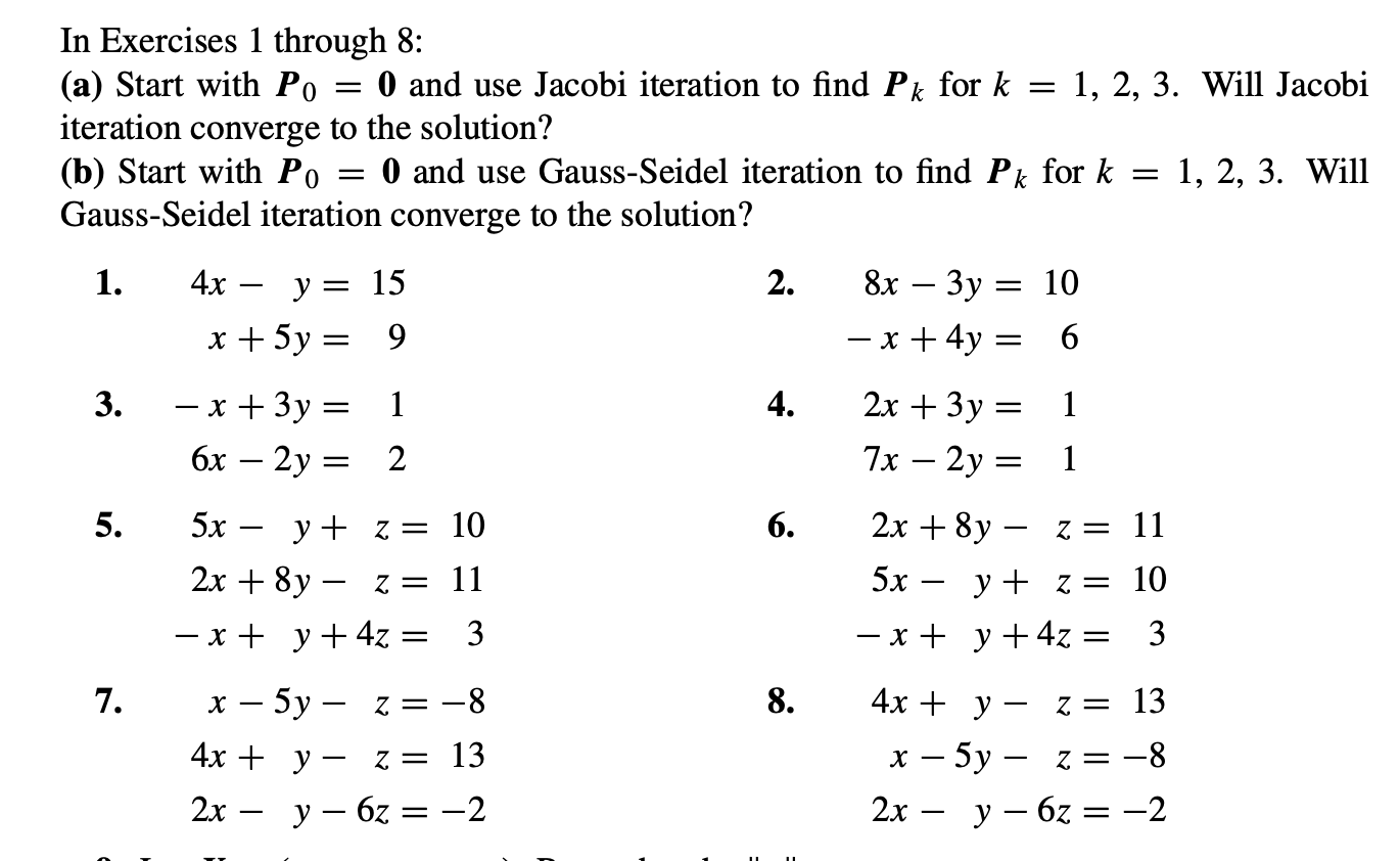 Solved Solve #7&8 if possible in the same program. show all | Chegg.com