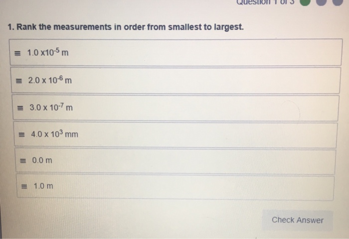 solved-1-rank-the-measurements-in-order-from-smallest-to-chegg