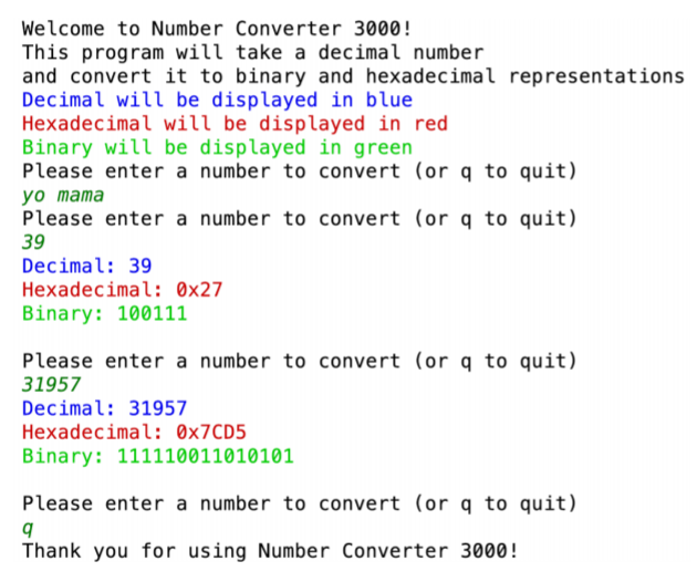 Write a Java program that will display decimal | Chegg.com