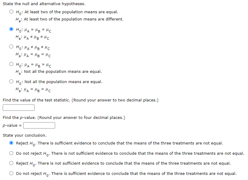 Solved Develop The Analysis Of Variance Computations For The | Chegg.com