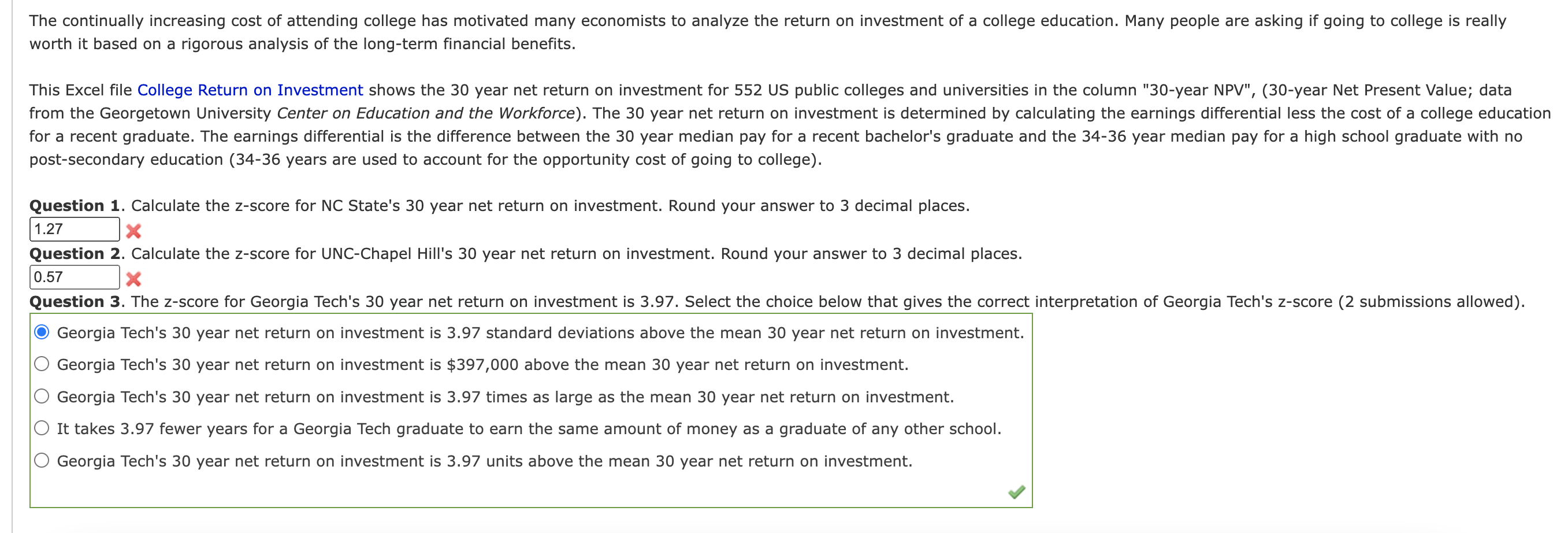 worth it based on a rigorous analysis of the | Chegg.com