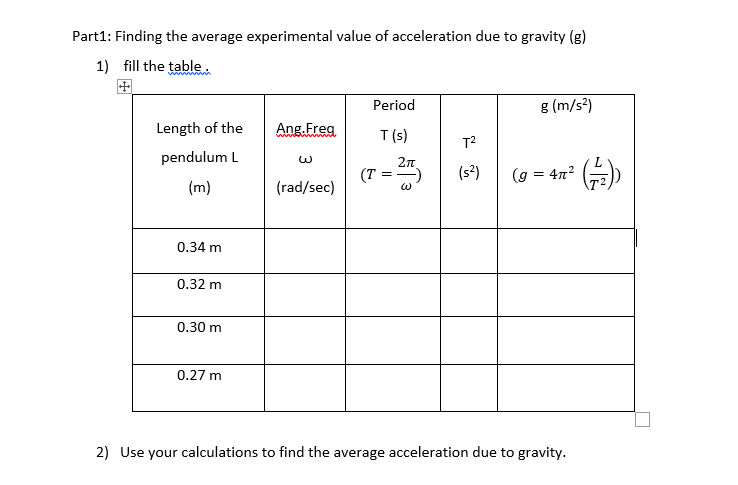 how to find experimental value in physics