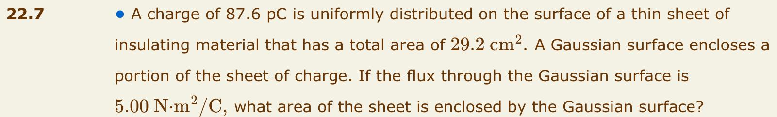Solved - A charge of 87.6pC is uniformly distributed on the | Chegg.com