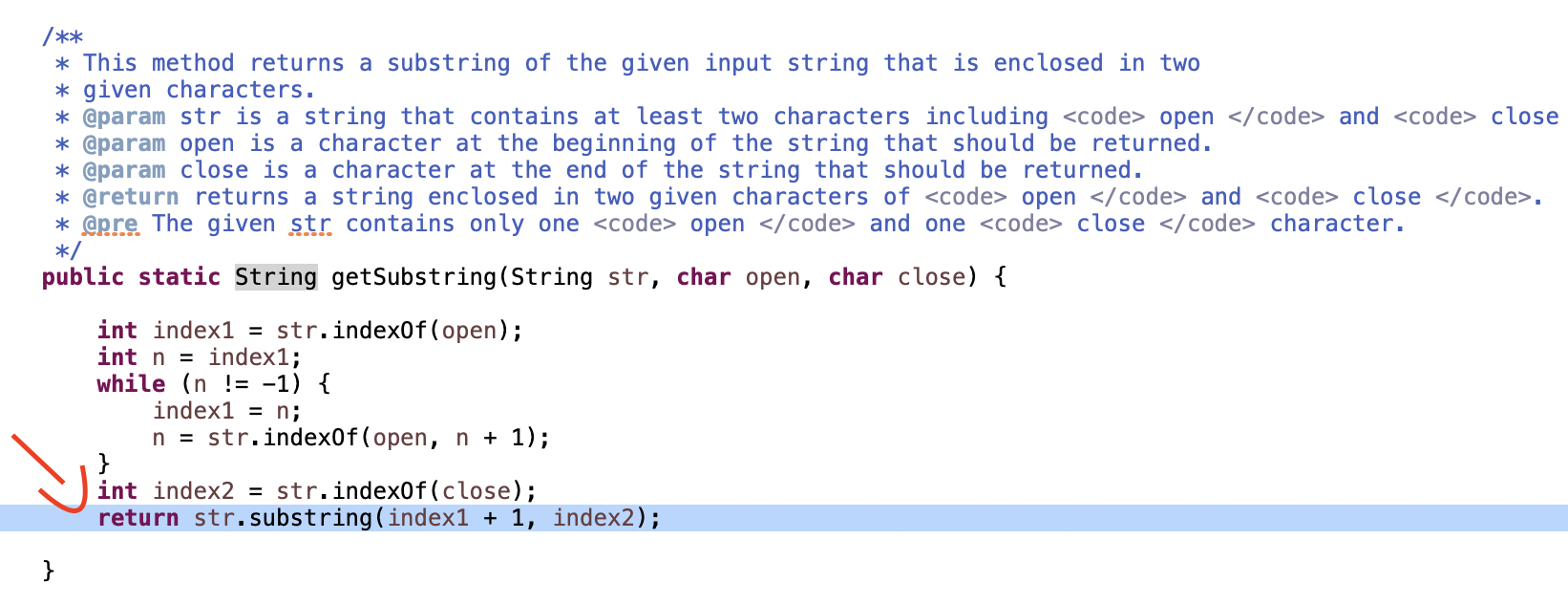 Solved what is wrong with this code? I keep getting an | Chegg.com